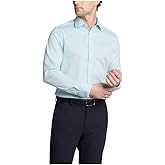 Calvin Klein Mens Dress Shirt Non Iron Stretch Slim Fit Solid