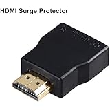 avedio links HDMI Surge Protector, Compact HDMI Protector for ESD and Surge Protection Compliant with HDMI 1.4, HDCP - Black