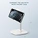 UGREEN Cell Phone Stand for Desk Adjustable Phone Holder Cradle Office Desk Accessories Weighted Base Compatible with iPhone 15 Pro/14 Plus/13/12 Pro Max/11/SE/XS/XR/Samsung Galaxy S23 White