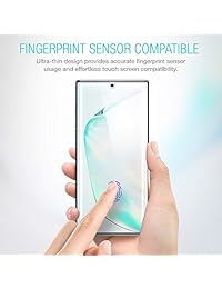 XClear 3 Pack Screen Protector Designed for Galaxy Note 10 (2019) [Case Friendly] TPU Film Anti-Scratch HD Protector Compatible with Samsung Galaxy Note10 - Pack of 3