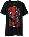 Funko Men's Marvel - Deadpool Shots Shattered, Black, Small