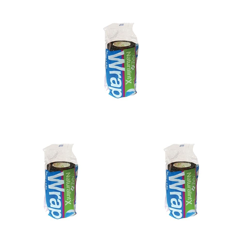 NAF NaturalintX Wrap Black (Pack of 3)