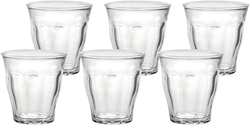 Duralex Made In France Picardie Clear Tumbler, Set of 6, 4-5/8 ounce - //coolthings.us