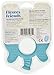 Dr. Brown's Flexees Friends Silicone Elephant Teether, Blue