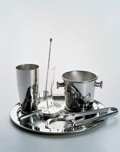 Alessi 5050 Amerikanischer oder BostonShaker aus Glas und Edelstahl 18/10 glänzend polierte Aussenseite, mattierte… – Bild 5