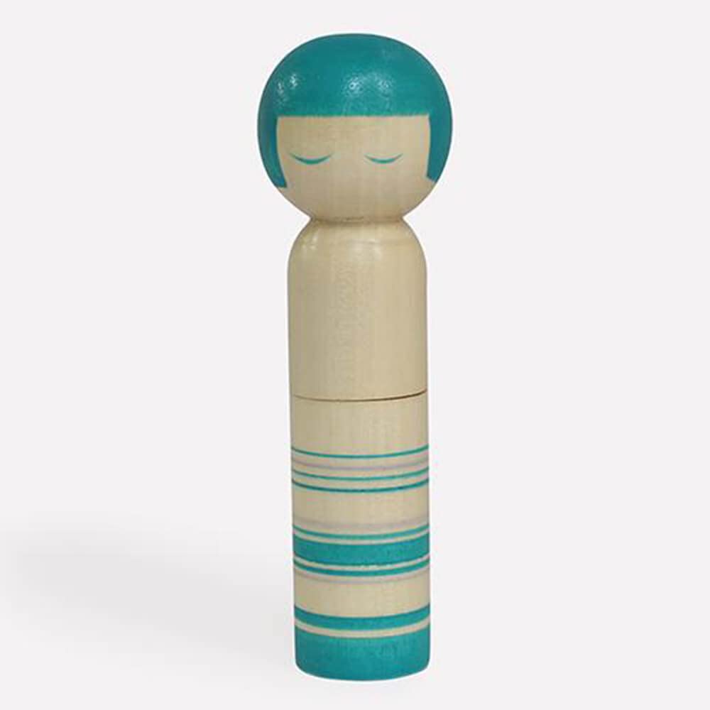 Cohana Kokeshi Doll Pincushion Green - 1pc