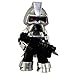 Funko Mystery Minis Vinyl Figure - Science Fiction Series 2 - SILVER CYLON (Battlestar Galactica)