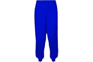 GUM & BERRIES Girls Harem Pants Ali Baba Trousers Loose Casual Baggy Pant Dance Elastic Yoga Leggings Neon Flared Fancy Relaxed High Waist