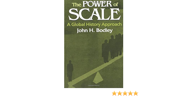 Amazon Com The Power Of Scale A Global History Approach A Global History Approach Sources And Studies In World History 9780765609854 Bodley John Books