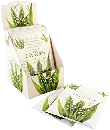 Lasa Fragrance Pouches Lilly of the Valley Scented Sachet Bags Suitable for Closet Room Wardrobe Bathrooms, Cars, Laundry Baskets - 1 Piece
