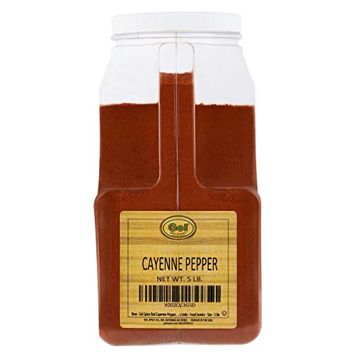 Gel Spice Red Cayenne Pepper 40,000 Heat Units, Natural Red Pepper