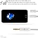 VIMVIP iPhone 7 Lightning to 3.5mm Aux Audio Cord Cable with 8Pin Extend Charger Adapter for iPhone 7 / iPhone 7 Plus to Car, Backward Compatible with iPhone 6 / 6Plus-Silver