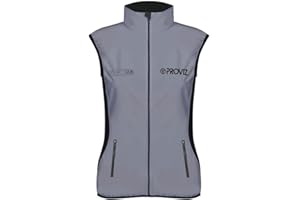 Proviz Women's REFLECT360 Lightweight Reflective Running Gilet Hi Visibility Jogging Vest