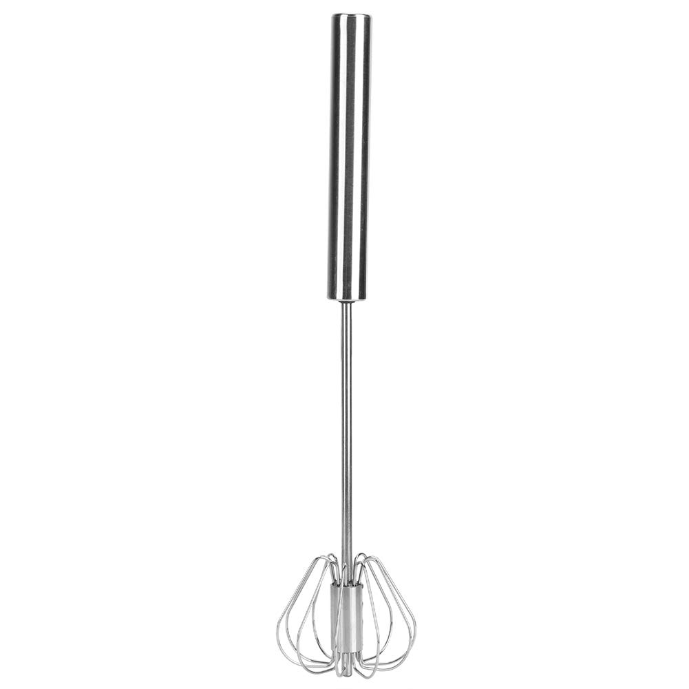 Fdit Egg Beater, Semi-Automatic Stainless Steel Hand Push Whisk Blender Immersion Multi-Purpose Milk Frother Kitchen Utensils(2#k3328#B(M))