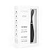 FOREO ISSA Rechargeable Electric Toothbrush, Complete Oral Care Solution with Soft Silicone Bristles for Gentle Gum Massage, Cool Black