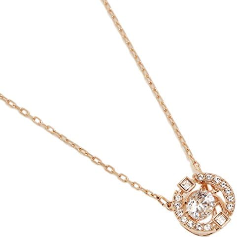 [スワロフスキー] ネックレス アクセサリー SWAROVSKI 5272364 レディース ローズゴールド [並行輸入品]