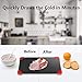 Defrost Tray Frozen Food Quickly, Thaws Frozen Food,Defrost Frozen Food Faster Defrost Meat Chicken Beef Fish, No Electricity Chemicals Microwave Hot Water, 3mm Thickness Black