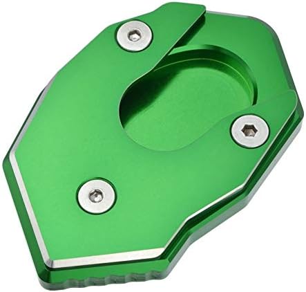 LTGJJ Motorcycle Kickstand Side Stand Enlarge Foot Pad Kickstand Extension Plate Pad For Kawasaki Z800 2013-2016 Z900 2017-2018 Er6n/Er6f Ninja650r 2012-2017