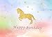 Fanghui Backdrops Photography Photo Studio Background Photographic Party Happy Birthday Unicorn 7x5ft