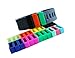 MDW Mixed Colored Silicon Fastener Ring for Fitbit Charge/Force, Protect The Band from Falling Off and Fix The Clasp Loose Problem,Never Worry About Losing Your Loved One