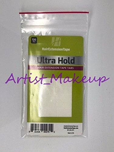 Ultra Hold Hair Extension tape tabs 4cm X 0.8cm. 3-pks - 360-tabs