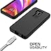 SKYLMW LG G7 Case,LG G7 ThinQ Case,LG G7 Fit Case,LG G7 One Case, Three Layer Heavy Duty High Impact Hybrid Protective Hard Plastic TPU Cover Case for LG G7, Black