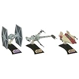 Star Wars Die Cast Titanium Vehicle - Episode VI A-WING/B-WING/TIE FIGHTER