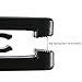 CoolYeah Black Slim-line Set of Hanger Clips Finger Clips (Pack of 20)