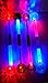 JA-RU Baton Soft with Lights (Pack of 1) Cheerleader Dance Twirling Flashing Colors Lights Baton Marching Bands Sport Games and Parades| Item #2007-1sl