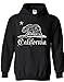 icustomworld California Bandana Bear Hoodie Cali Republic Hooded Sweatshirts