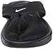 NIKE Women's Ultra Comfort Thong Athletic Sandal, White Black - Black, 9 B US