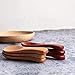 sansheng 10PCS Wooden Spoons Mini Condiments Sugar Seasoning Salt Honey Teaspoon,wooden candy spoon
