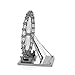 Fascinations ICONX London Eye Ferris Wheel 3D Metal Model Kit