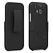 PUREGEAR KICKSTAND + HOLSTER CASE COVER for HTC ONE M8 BLACK 60557PG