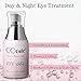 Eye Gel, QQcute Day & Night Anti-Aging Eye Treatment Cream for Wrinkle, Dark Circle, Fine Line, Puffy Eyes, Bags Best Hydrogel Eye Moisturizer for Women - 1.7 fl oz.