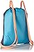 adidas Unisex Rumble II Sackpack, Onix Jersey/Bright Cyan/Onix/Chalk Coral, ONE SIZE