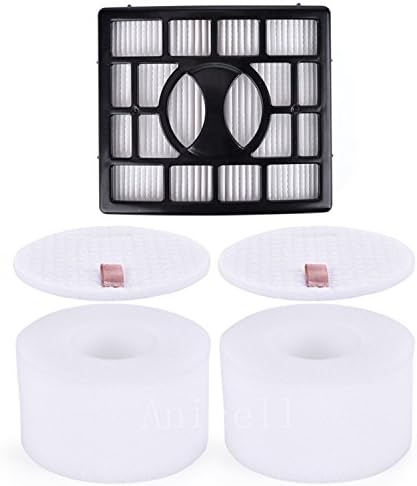 Shark Rotator Powered Lift Away Speed &amp; DuoClean Replacement Filter Set for Shark NV680, NV800 Series, UV810 Vacuum Cleaner - Part # XHF680 &amp; XFF680, includes 1 HEPA Filter and 2 Foam &amp; Felt Filter