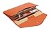 ZOPPEN Multi-purpose Rfid Blocking Travel Passport Wallet (Ver.4) Tri-fold Document Organizer Holder, 24 Orange