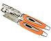 #1 Best Can Opener & 4 in 1 Heavy Duty Bottle Opener Combo Set, Professional High Quality Stainless Steel, Ergonomic Design Soft Grip Handle. Imperial Kitchen Collection (Tangerine)