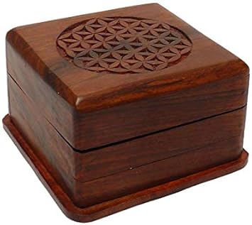 Caja mágica de Madera, Magic Box 10 x 10 x 6,5 cm, Caja secret: Amazon.es: Hogar