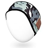 Rotibox Lightweight Sweatproof Bluetooth Headband Headphone Headset Earphone Audio Running Headband Speakerphone w/ Stereo Speaker & Microphone Hands-free for Gym Exercise Sports - Urban Camouflage