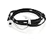 VIRGINSTONE Silver Plated Round Hook On Colorful Cowhide Leather Nautical Style