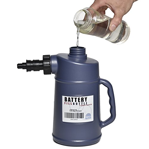 Battery Filler Bottle For Golf Cart, Automotive, and Industrial
