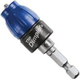 BOSCH D60498 Dimpler Drywall Screw Setter | Auto-stop depth control, reversible while chucked, magnetic Phillips P2 tip, helps set drywall screws without tear-out