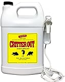Deer Out / Mouse & Rat Repellent: Guaranteed to Work! Get Rid of Rats & Mice in Your Home and Outside/Protect Engine Wiring/Prevent Nesting/Stops Chewing / 1 Gallon Ready Critter Out