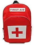 Jipemtra First Aid Bag Backpack, Medical Backpack 1st Aid Bag Empty Small Medical First Aid Bag Only Rescue AED Bag Foldable Pouch Tote First Responder Bag Empty