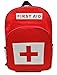 Jipemtra First Aid Bag Backpack, Medical Backpack 1st Aid Bag Empty Small Medical First Aid Bag Only Rescue AED Bag Foldable Pouch Tote First Responder Bag Empty