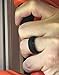 Meant2B Silicone Wedding Rings For Men- Black, Copper, Camo, Blue & Silver. Non-Toxic, Medical Grade (9.5-10)