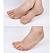 Open Toe Tubes Fabric Gel Lined Sleeve Toe Protectors for to Prevent Corns, Calluses and Blisters While Softening and Soothing The Skin,Relief Toe Pressure Pain (5 Pcs)