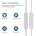 Wireless Earphones,Bluetooth Headphones In Ear Sport Earbuds Sweat Proof Bluetooth 4.1 with Mic Stereo Headset,Noise Cancelling Stereo,Best Headset for Play Time Gym Running Workout(White)